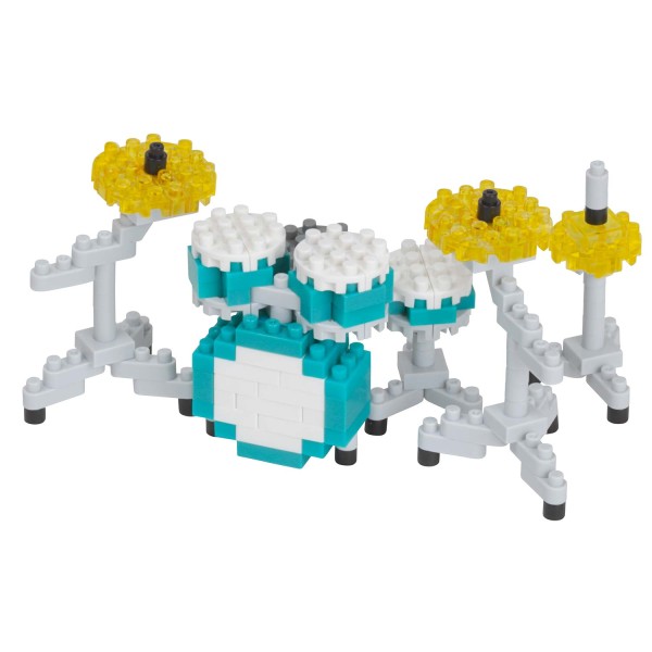 Drum Set Green (Nanoblock NBC-348)