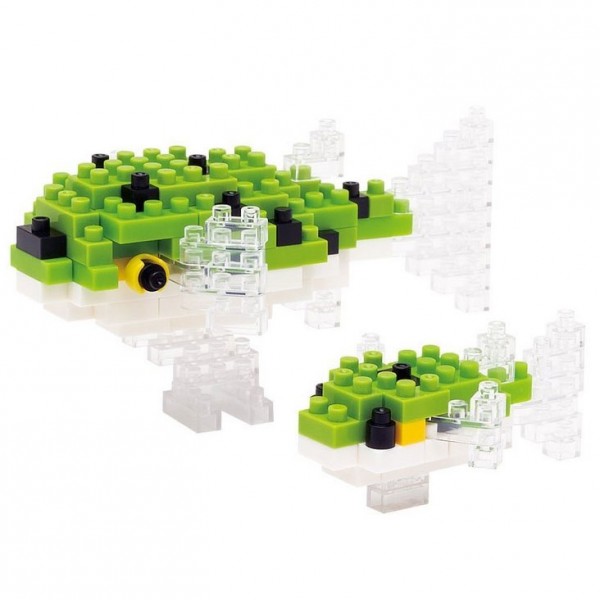 Grüner Kugelfisch (Nanoblock NBC-085)