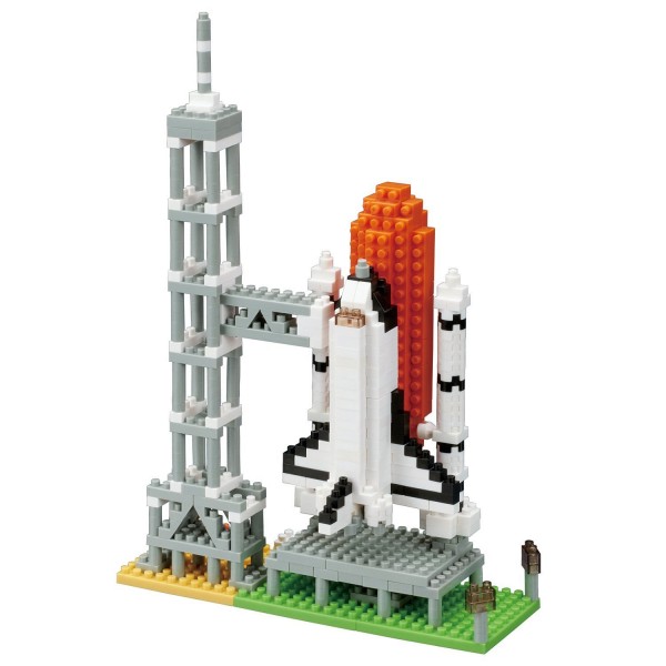 Space Shuttle & Launch Tower (Nanoblock NBH-131)