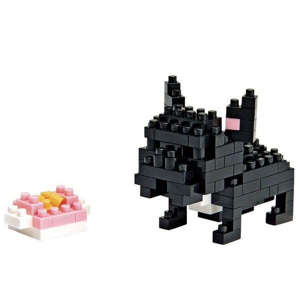 French Bulldog schwarz (Nanoblock NBC-015)