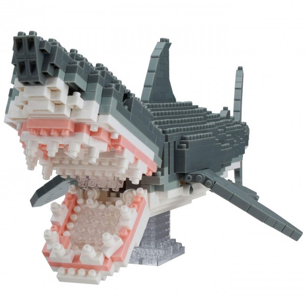 Great White Shark Deluxe Edition (Nanoblock NBM-027)