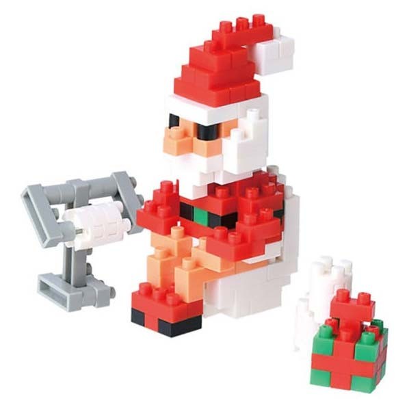 Santa Claus in the Bathroom (Nanoblock NBC-156)