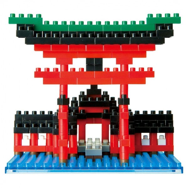 Big Torii of Itsukushima Shrine (Nanoblock NBH-017)