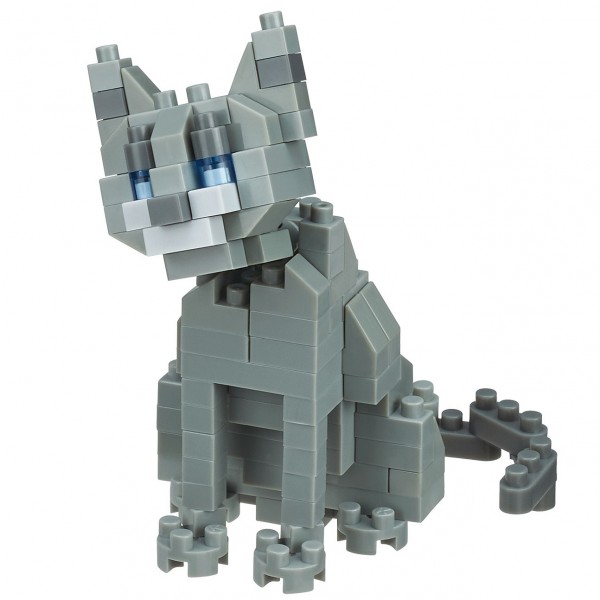 Russian Blue Cat (Nanoblock NBC-266)